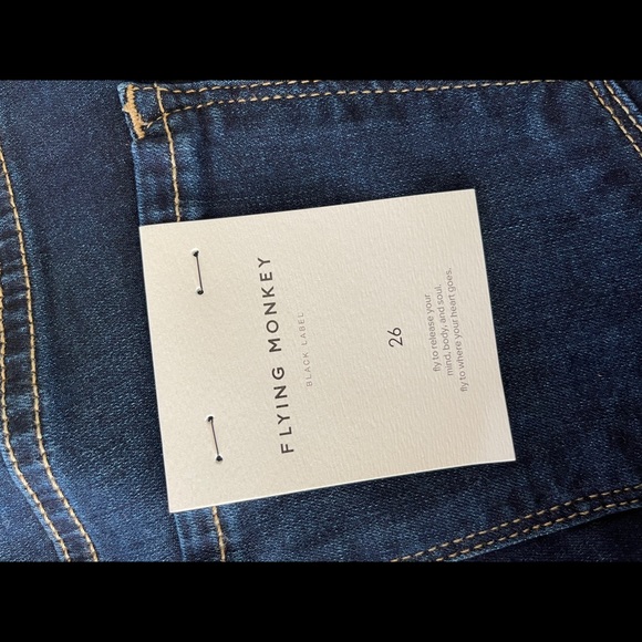 NWT Flying Monkey Shorts Black Label Sz 26 - Picture 3 of 5